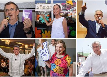 Sigue EN VIVO las actividades de las corcholatas presidenciales y del Frente opositor hoy 7 de agosto