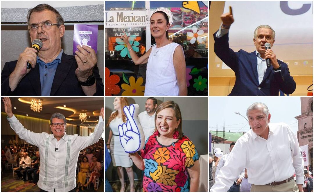 Actividades de corcholatas y Frente opositor. Foto: especial / EL UNIVERSAL