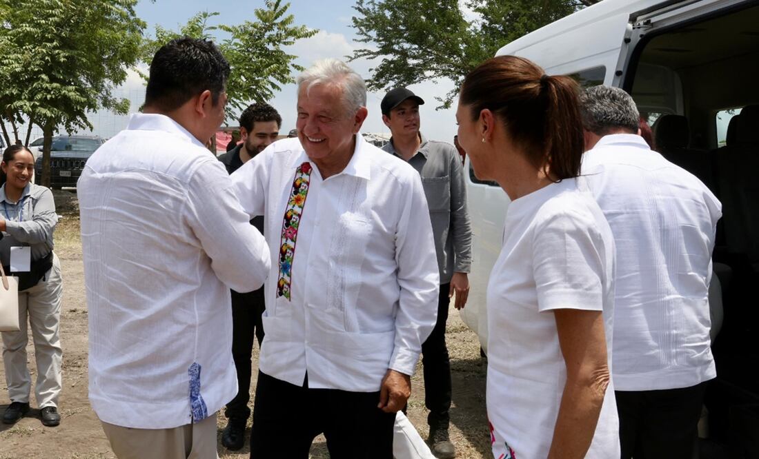 AMLO/Claudia Sheinbaum/Ricardo Gallardo. Foto: especial