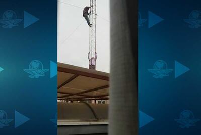 Así fue el rescate del hombre que intentó suicidarse en Centro Histórico