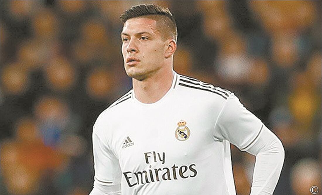 Luka Jovic. Foto: Especial
