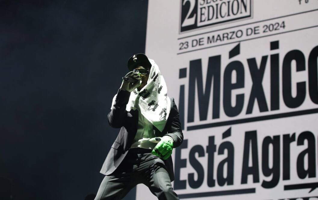 Kendrick Lamar se presentó en el Festival Ceremonia este sábado 23 de marzo.
Foto: EL UNIVERSAL / Carlos Mejía