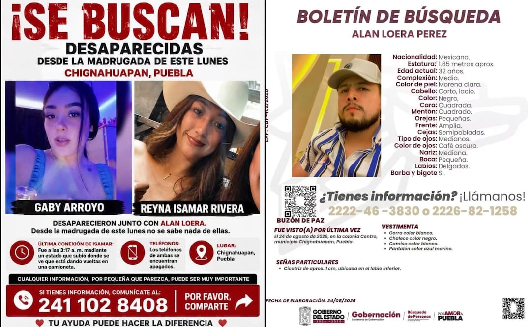 Localizan sin vida a tres jóvenes reportados como desaparecidos en Puebla; tenían huellas de violencia. Foto: Especial