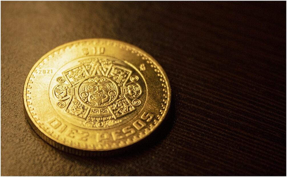 Moneda de 1o pesos. Foto: pixabay