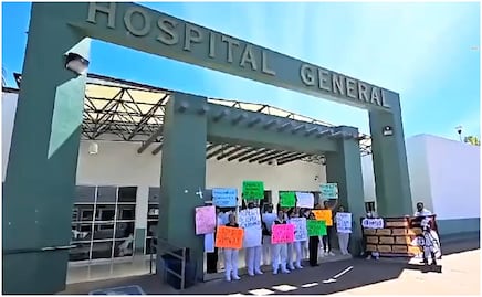 Trabajadores del IMSS-Bienestar en Zacatecas protestan por falta de contrato; revelan que no hay insumos ni medicamentos