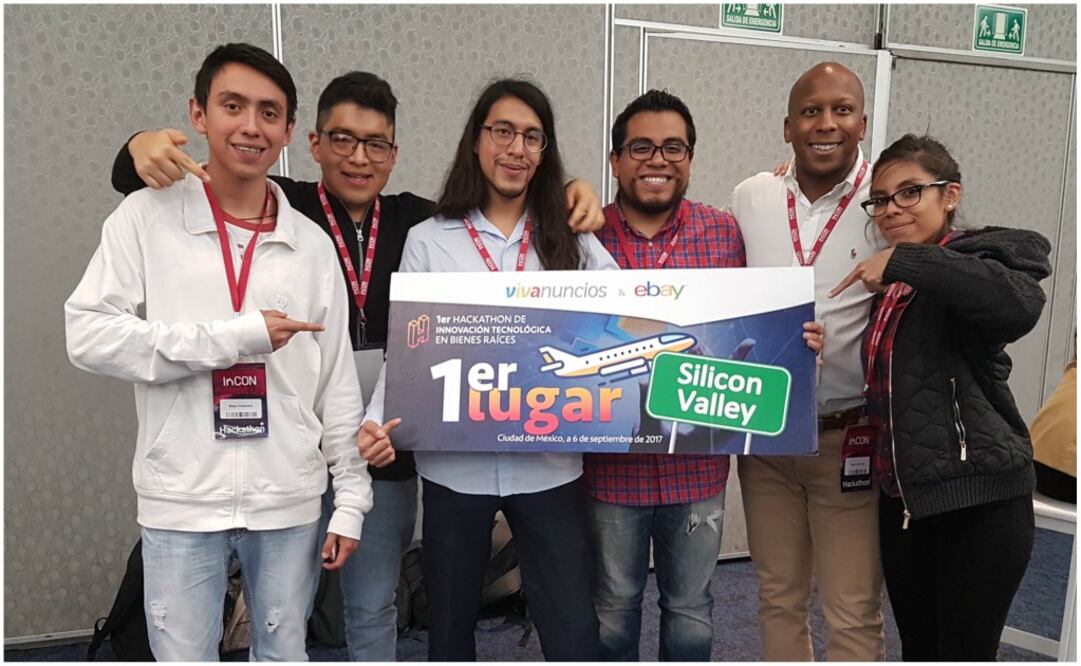 Jóvenes provenientes de la UNAM, el IPN, UPVM y la UVM, fueron los afortunados ganadores de #InCONHack