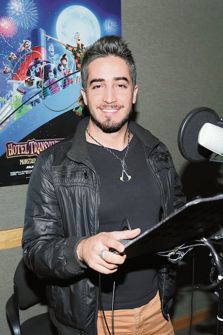 Cristóbal Orellana prestó su voz a la nueva entrega de Hotel Transylvania. FOTO: ARCHIVO EL UNIVERSAL