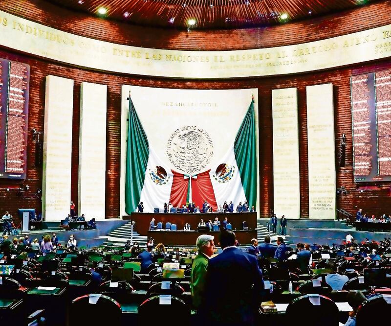 En la primera mitad de este año, la Cámara de Diputados hizo ahorros por medidas de austeridad por 761 mil 980 pesos en servicios personales y 9.3 millones en gasto de operación. Foto: Archivo EL UNIVERSAL 