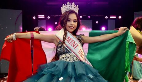Pequeña de Yucatán es coronada Mini Universo 2021 en Cartagena de Indias, Colombia