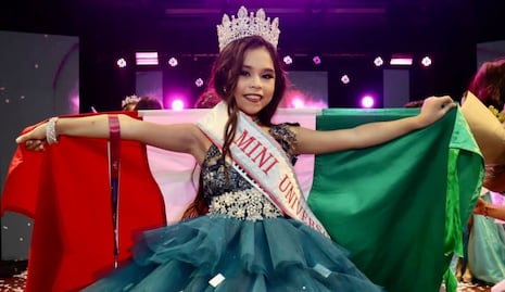 Pequeña de Yucatán es coronada Mini Universo 2021 en Cartagena de Indias, Colombia