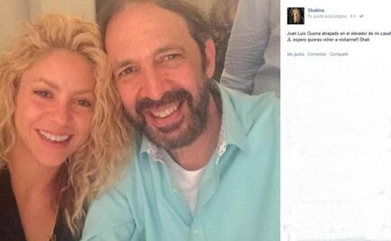 Juan Luis Guerra, atrapado en casa de Shakira