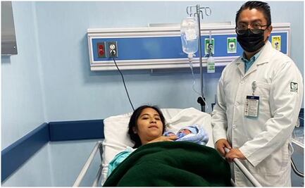 Nace Elías Daniel, el primer bebé del Hospital General de Cuajimalpa después de su inauguración 