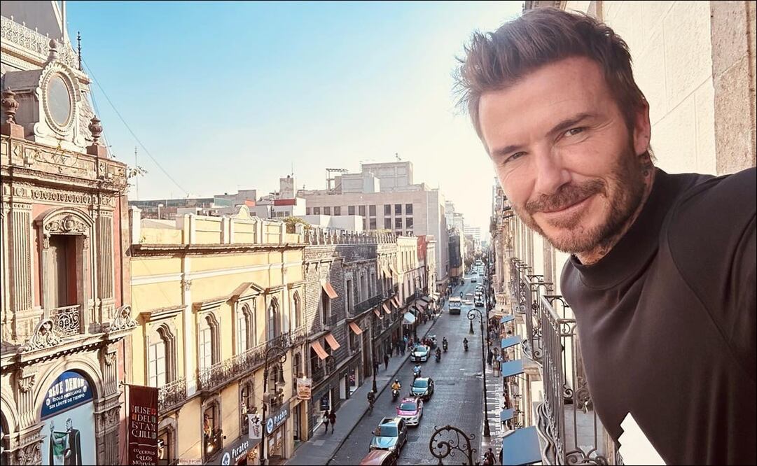 El Spice Boy reconoció amar la Ciudad de México. FOTO: davidbeckham