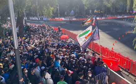 La afición abarrota el “Show Run” de Checo Pérez