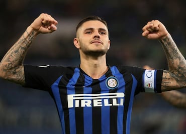 Mauro Icardi, el mejor futbolista de la Serie A