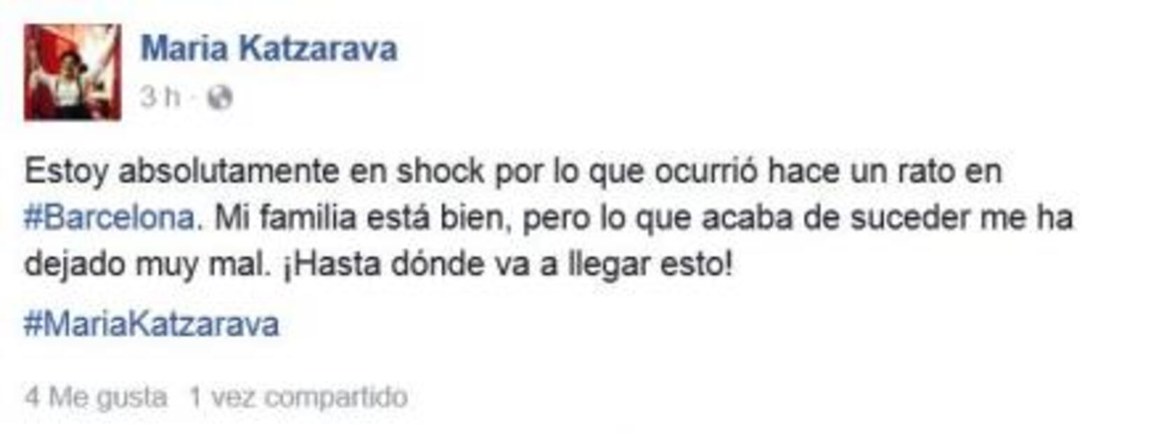 Comunidad cultural lamenta ataque en Barcelona