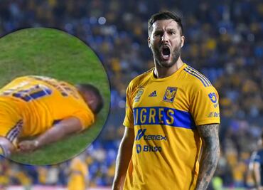 VIDEO: André Pierre Gignac y el fuerte golpe que le causó un desmayo