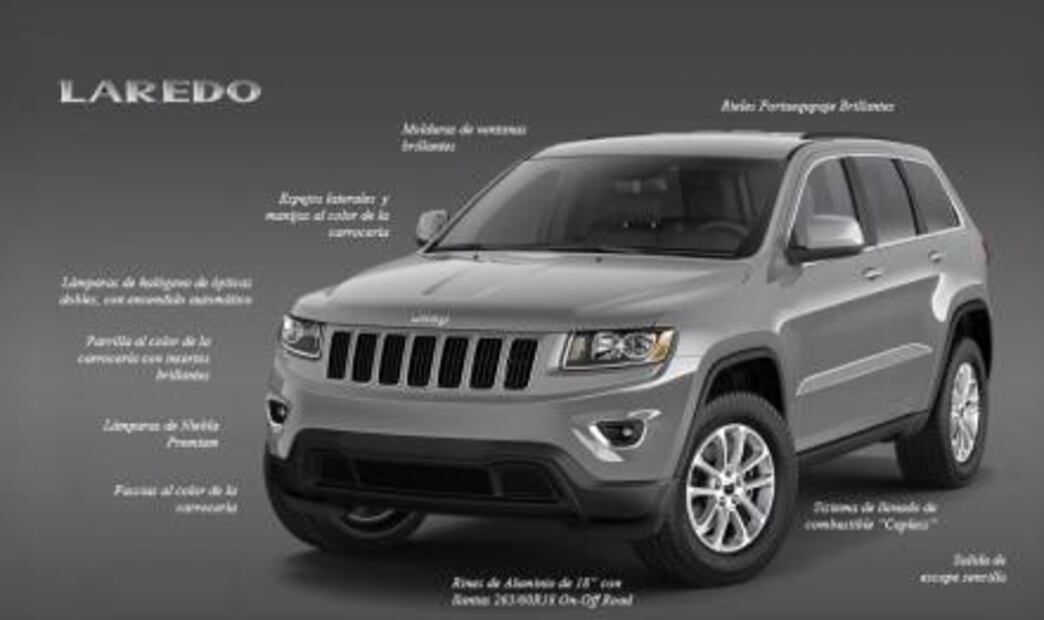 De vuelta en México la Jeep Grand Cherokee Laredo 