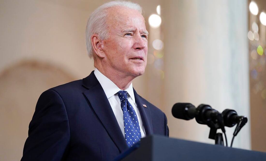 El presidente Joe Biden pidió aprobar la ley George Floyd en el Congreso de Estados Unidos. Foto: AP