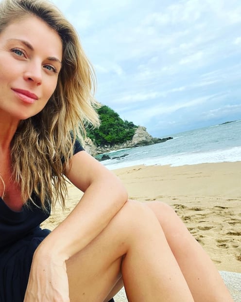 Así luce Ludwika Paleta sin una gota de maquillaje a los 43 años