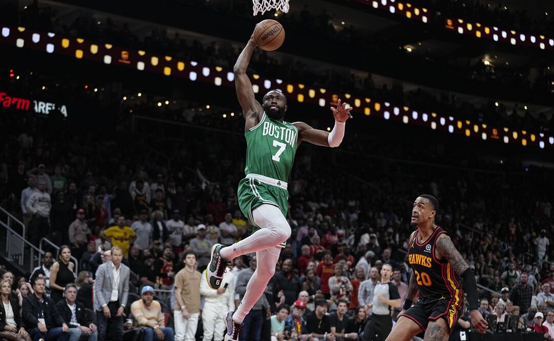 Jaylen Brown cerró el partido con 31 puntos / Foto: AP