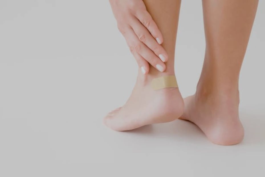 Hidrata tu pie para evitar rozaduras del calzado nuevo y protege las zonas donde lastiman constantemente con parches o curitas. Foto: Unsplash