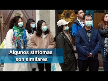 ¿Coronavirus o influenza? Conoce los síntomas de cada uno