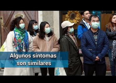 ¿Coronavirus o influenza? Conoce los síntomas de cada uno