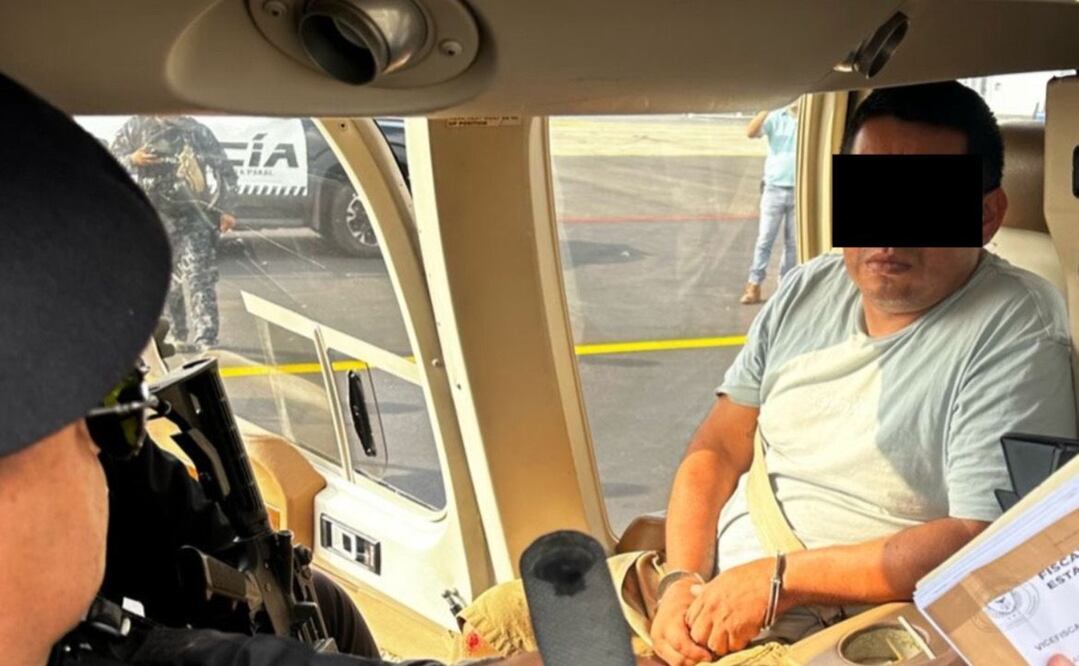 Segundo Cabrero López fue trasladado en helicóptero. Foto: Especial