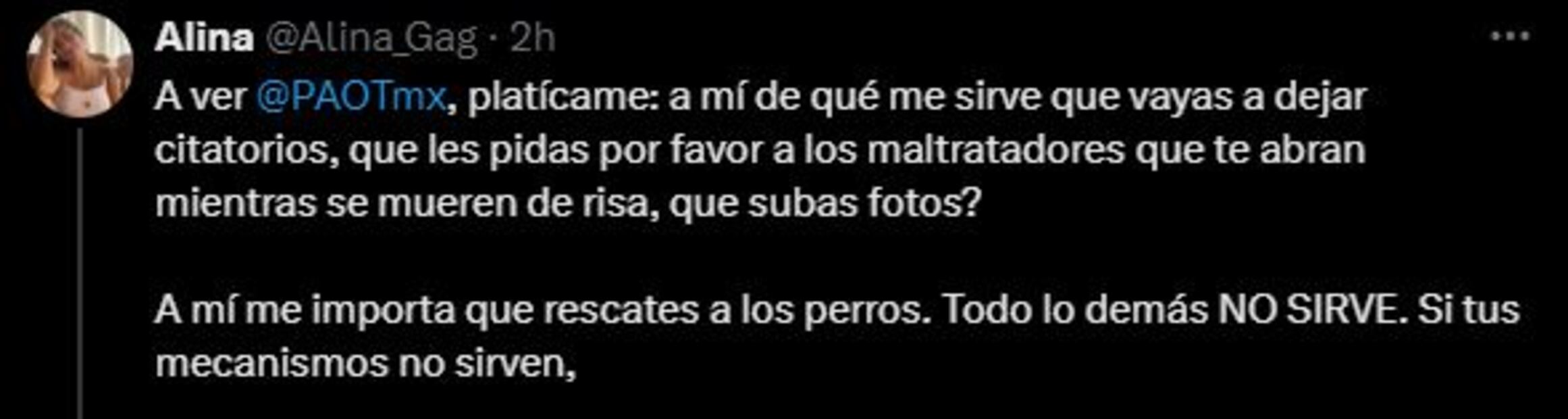 Denuncian abandono de perrito tras maltrato en Magdalena Contreras. Foto: Captura de pantalla