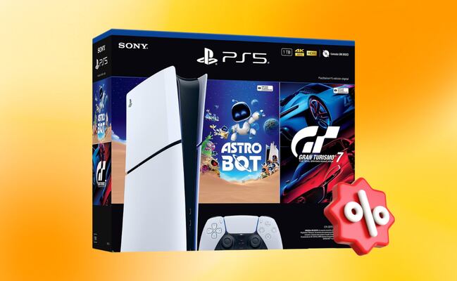 Ofertón: El PS5 con Astro Bot y Gran Turismo 7 baja de precio en dos tiendas