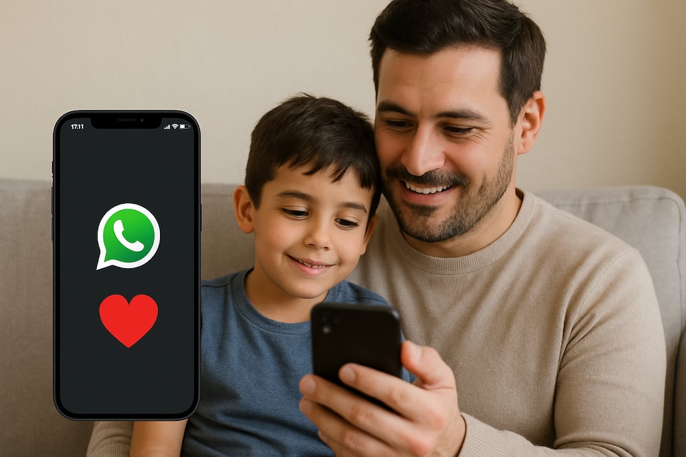 Las mejores frases para dedicarle a papá este 15 de junio. Foto: Creada con IA