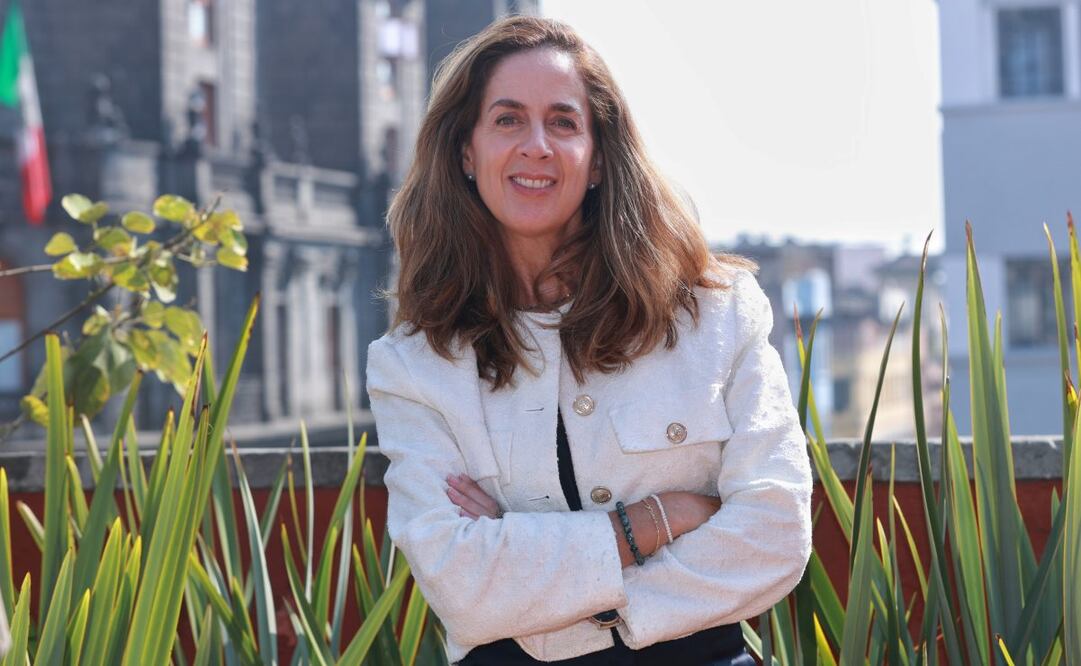 La primera mujer en dirigir la Asociación de Bancos de México pide impulsar a las niñas para estudiar y desarrollarse en la tecnología, ciencia, datos e ingeniería. (20/02/2025) Foto: Fernanda Rojas | El Universal