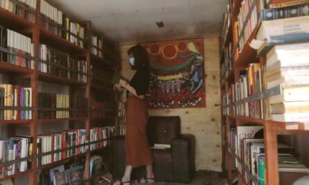 Librería rodante promueve lectura durante aislamiento por coronavirus