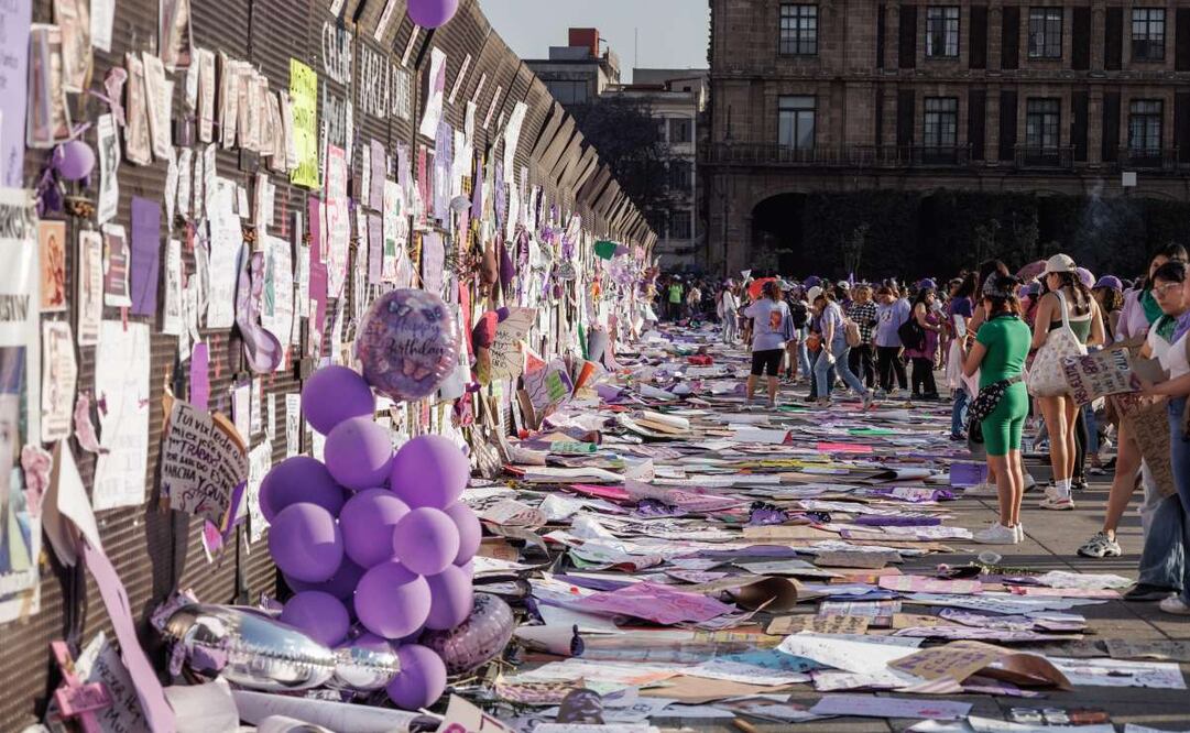 Marcha del 8M 2025. Foto: Yaretzy M. Osnaya/EL UNIVERSAL