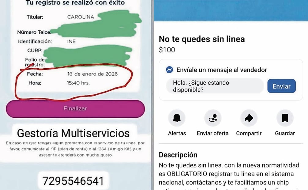 Esta casa editorial contactó a uno de estos vendedores, quien afirmó que los chips que vendían ya estaban registrados y que no había necesidad de hacer el trámite. Fotos: Especiales