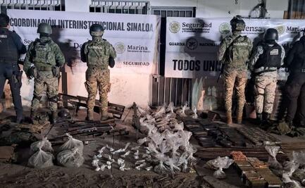 Elementos de la Marina detienen a una persona tras patrullajes en varios poblados de Sinaloa; aseguran vehículos, armas y drogas