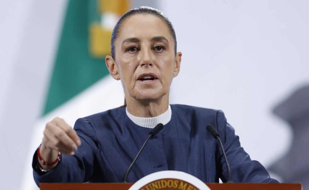 Claudia Sheinbaum, presidenta de México, durante la mañanera del 3 de noviembre del 2025. Foto: Cuartoscuro.