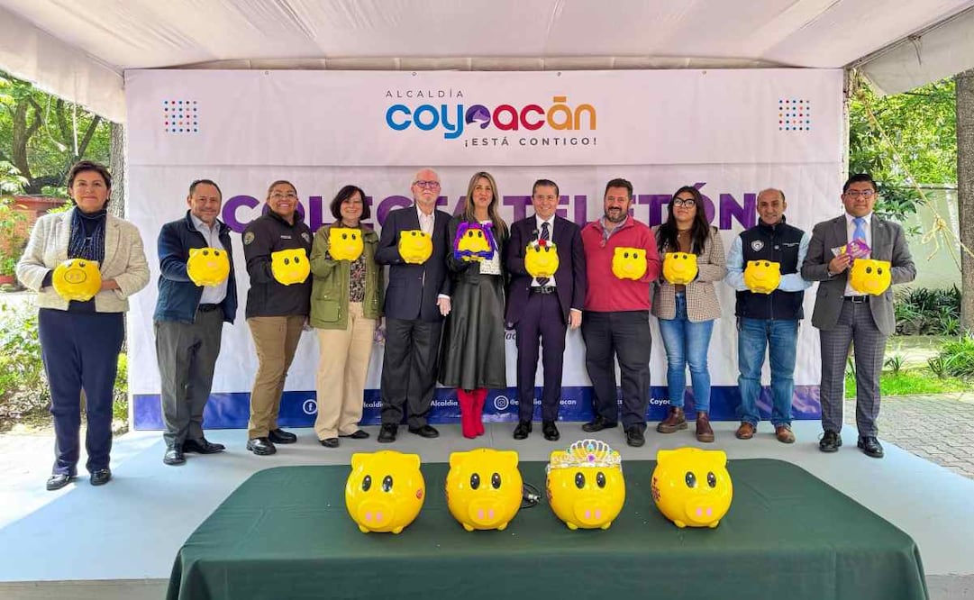 Alcaldía Coyoacán inicia colecta para Fundación Teletón / Foto: @Alcaldia_Coy
