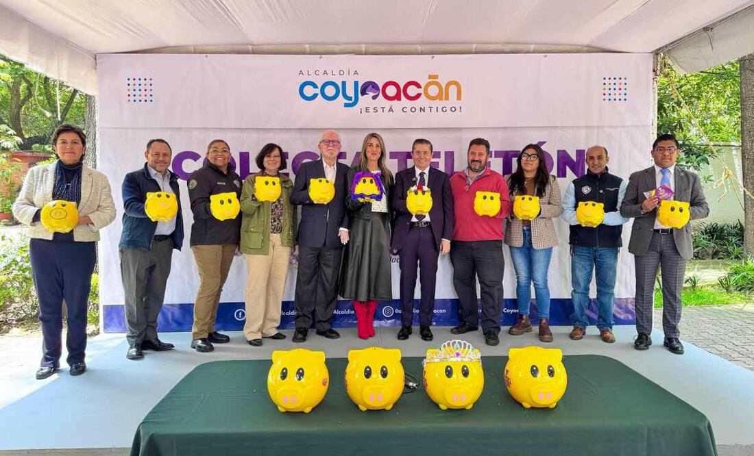 Alcaldía Coyoacán inicia colecta para Fundación Teletón / Foto: @Alcaldia_Coy