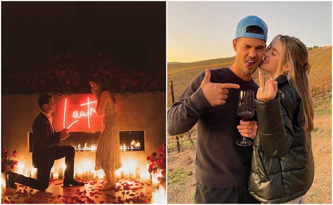 El actor montó una cena romántica para pedirle matrimonio a su novia.