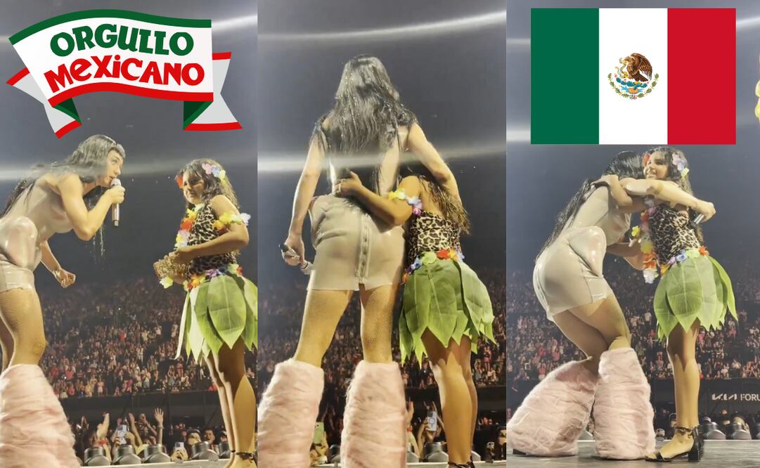 La artista Katy Perry alentó a una pequeña a gritar con orgullo su país de origen, momento se viralizó en redes. Foto: Captura de pantalla 'X'