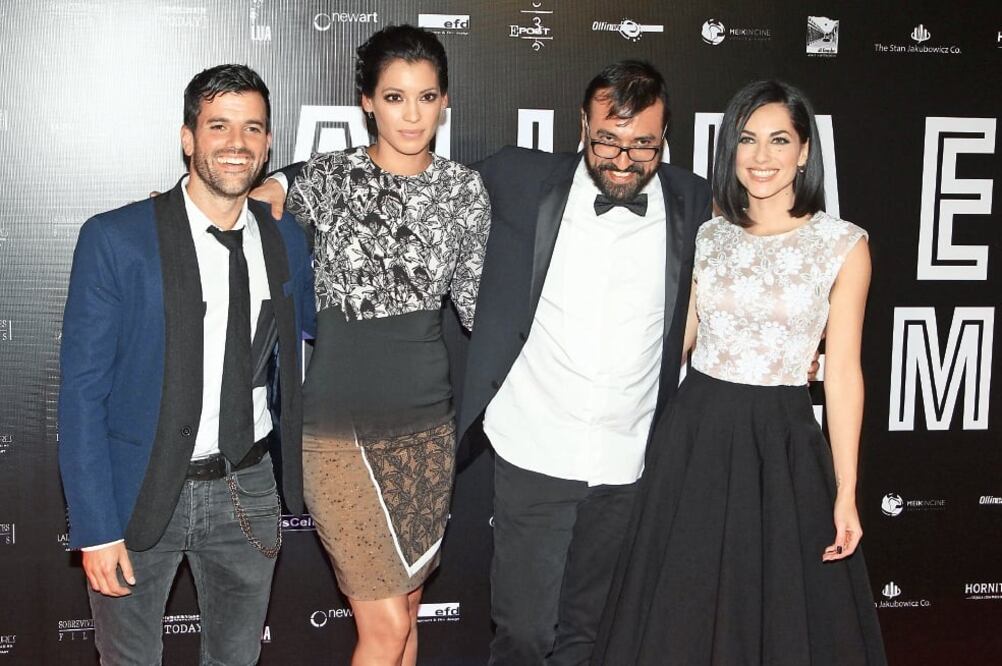 De izq a der. Claudio Lafarga, Stephanie Sigman, Jesús Magaña y Bárbara Mori (EDGAR NEGRETE. CLASOS)