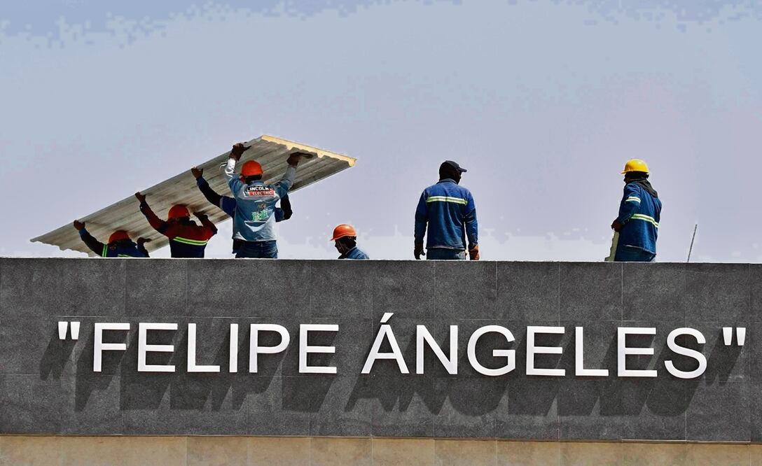 "El gobierno federal ha ejercido para la construcción del AIFA 104 mil 531 millones de pesos, según cifras oficiales". Foto: archivo/EL UNIVERSAL