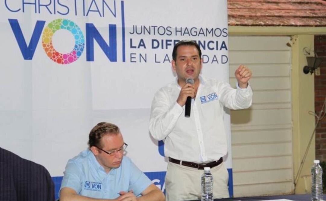El candidato panista a la Jefatura Delegacional en Benito Juárez, Christian von Roehrich, presentó su propuesta en materia de seguridad y prevención del delito