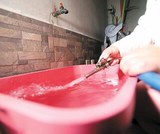 Sin agua, 105 colonias de Azcapotzalco y la GAM