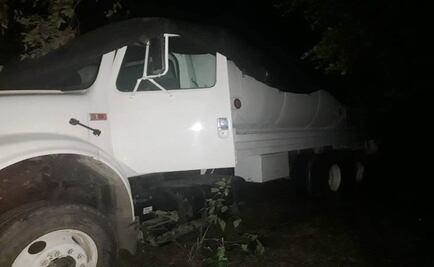 Aseguran toma clandestina y camión cisterna en Altamira