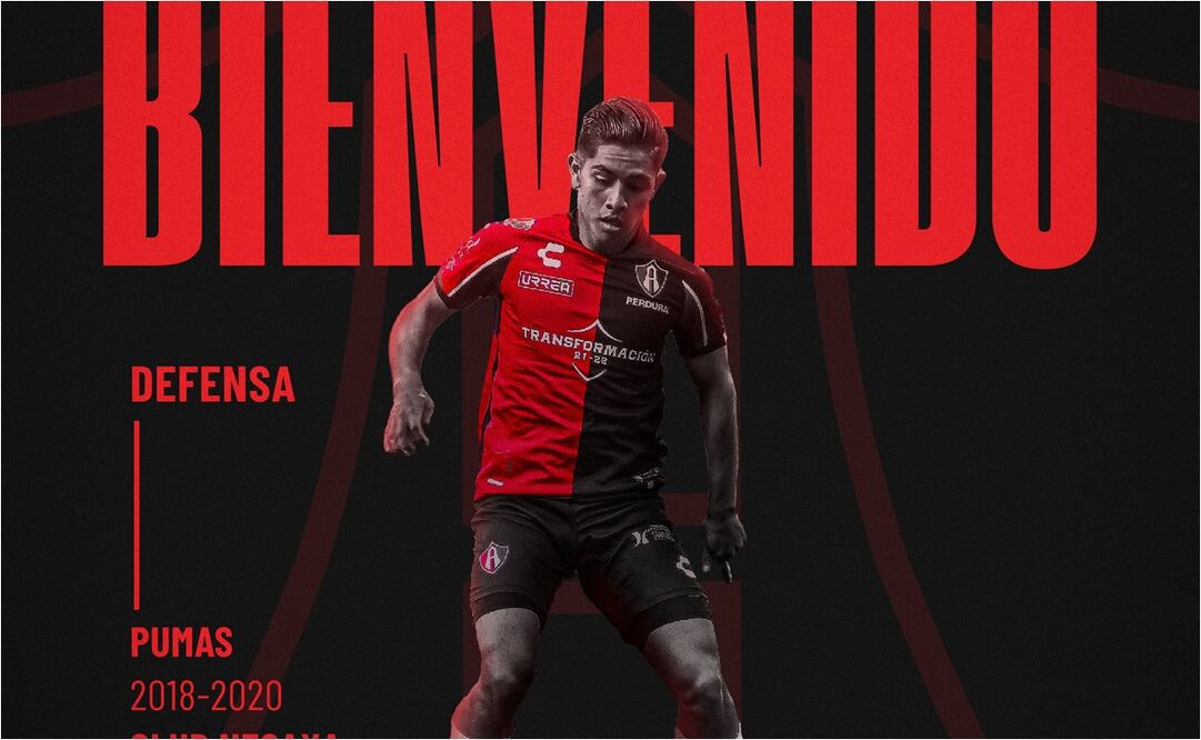 Idekel Domínguez es el primer refuerzo del Atlas para el Apertura 2022 / FOTO: Twitter: @AtlasFC