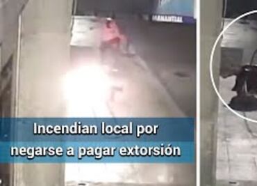 Extorsionan con fuego en la CDMX