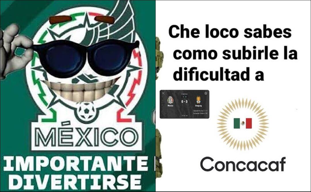 La Selección Mexicana fue humillada por Uruguay y por los memes - Foto: Especial